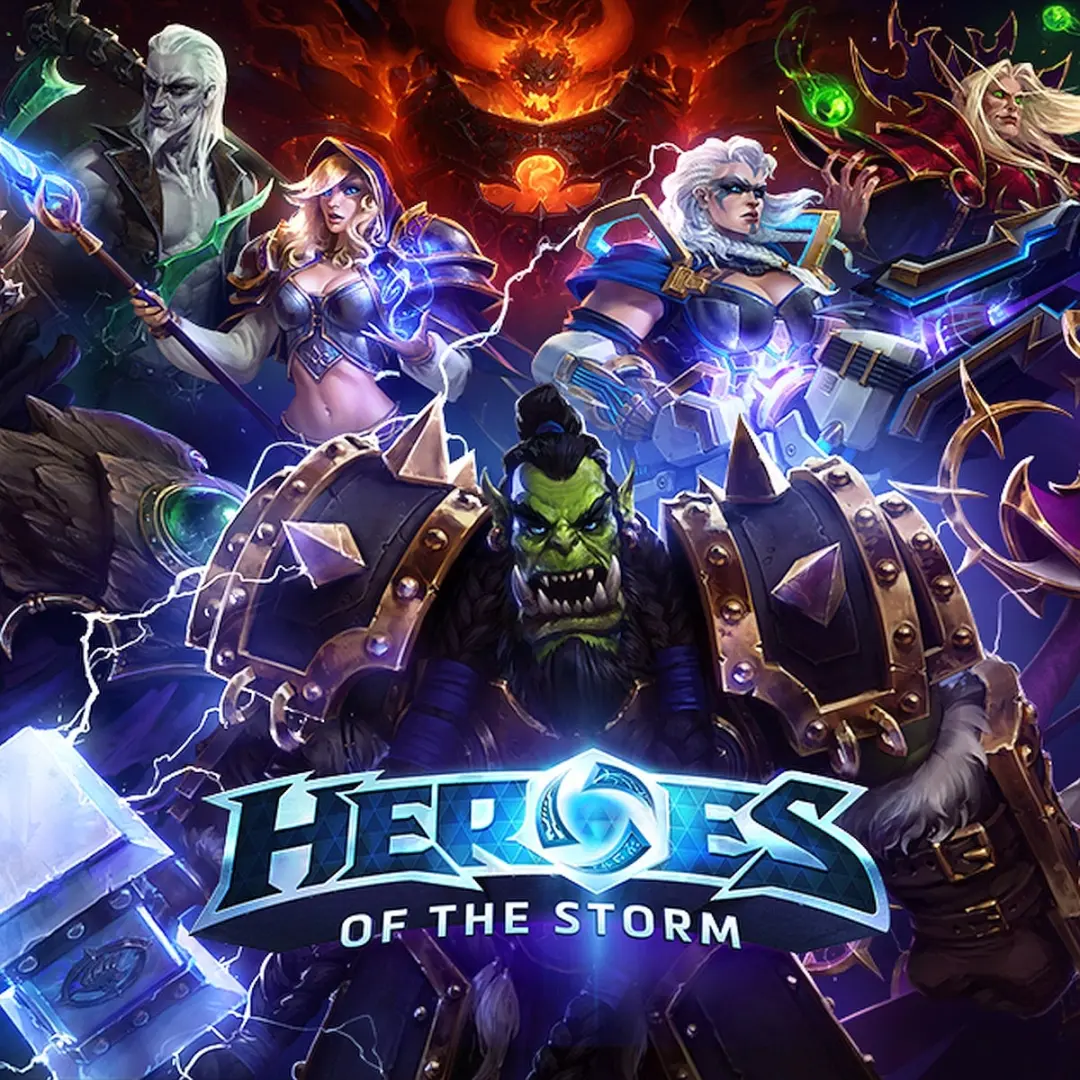 Heroes of the Storm cover art.