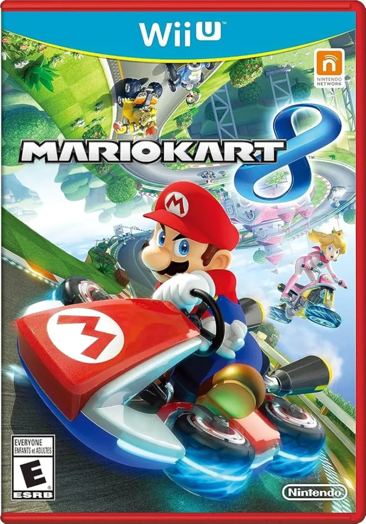 Mario Kart 8 cover art.