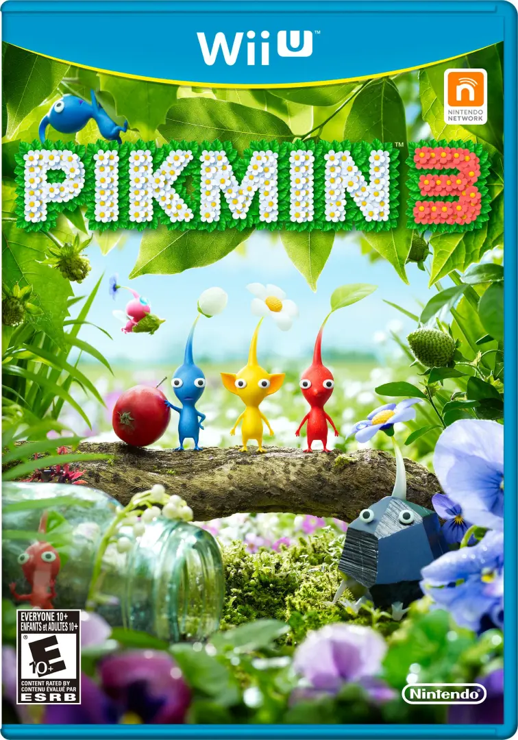 Pikmin 3 cover art.