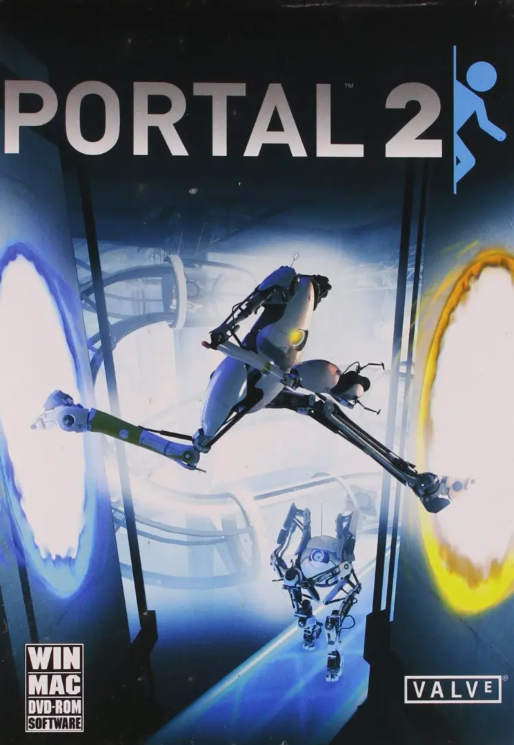 Portal 2 cover art.