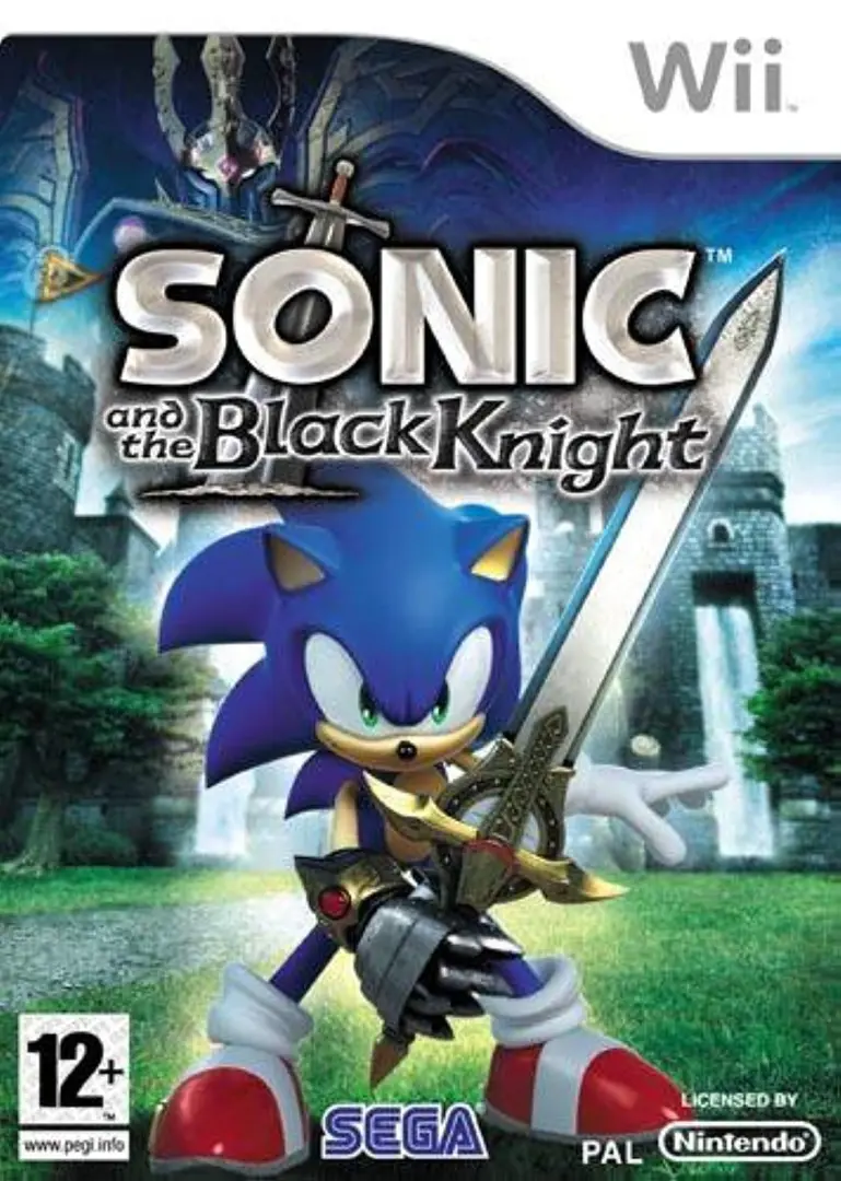 Sonic and the Black Knight cover art.